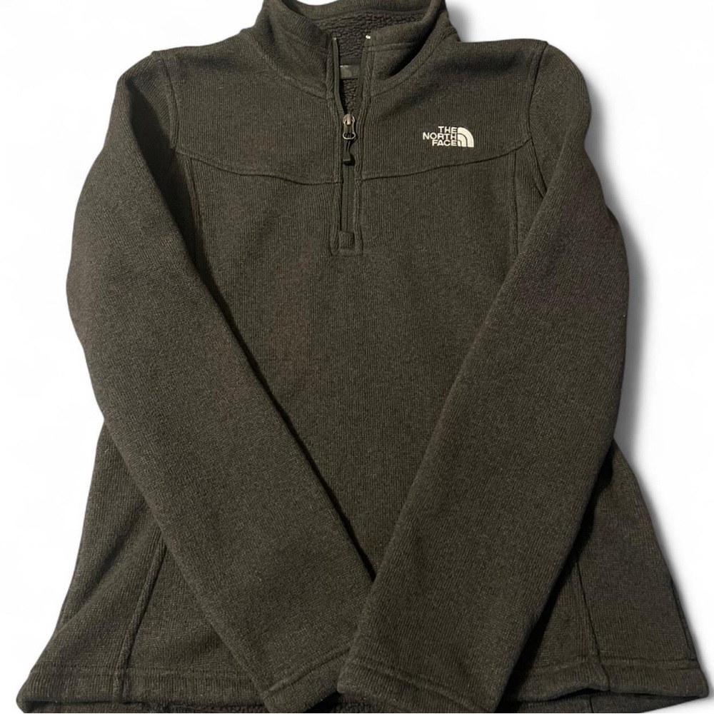 The North Face Black and Gray Pullover